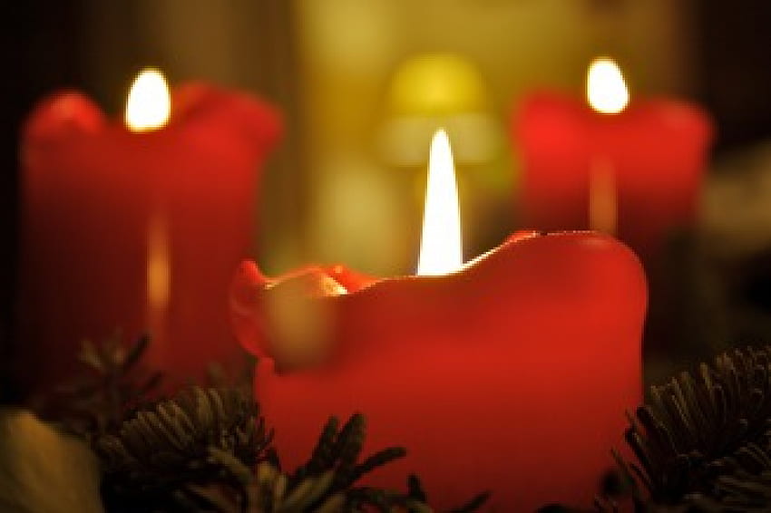 ๑๑ Spirit of Christmas ๑๑ ฤดูหนาว เปลวเพลิง ความศรัทธา เกิดความหวัง เทียน สุขสันต์วันคริสต์มาส สดชื่น จิตวิญญาณ เชื่อ ความรัก แสงไฟ สีแดง ธรรมชาติ สันติ ตลอดไป หรีด วอลล์เปเปอร์ HD
