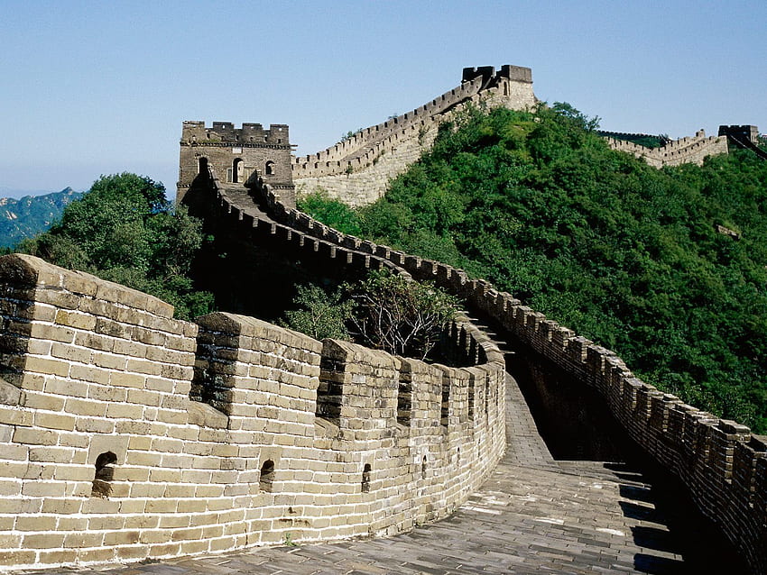 สถานที่ที่มีชื่อเสียงระดับโลก : กำแพงเมืองจีน วอลล์เปเปอร์ HD