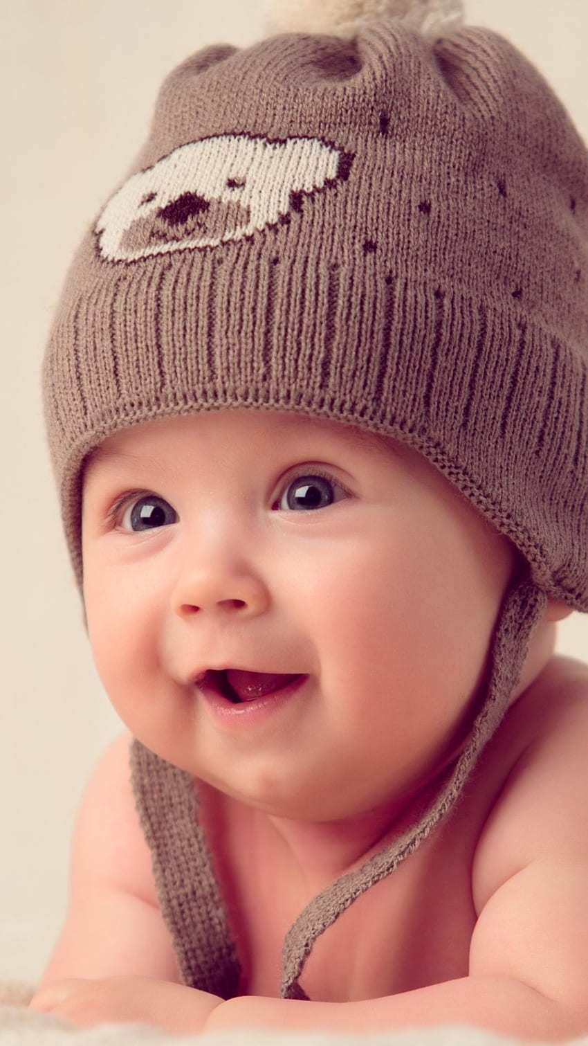 かわいい笑顔、美しい笑顔、赤ちゃん HD電話の壁紙