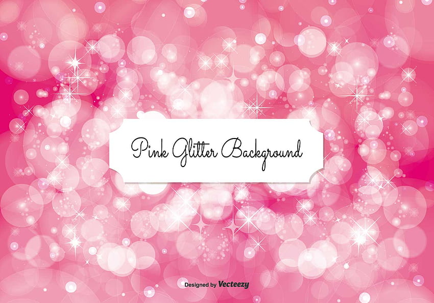 Pink Glitter Background Illustration - Vectors, Clipart Graphics & Vector Art, Light Pink Sparkle HD wallpaper