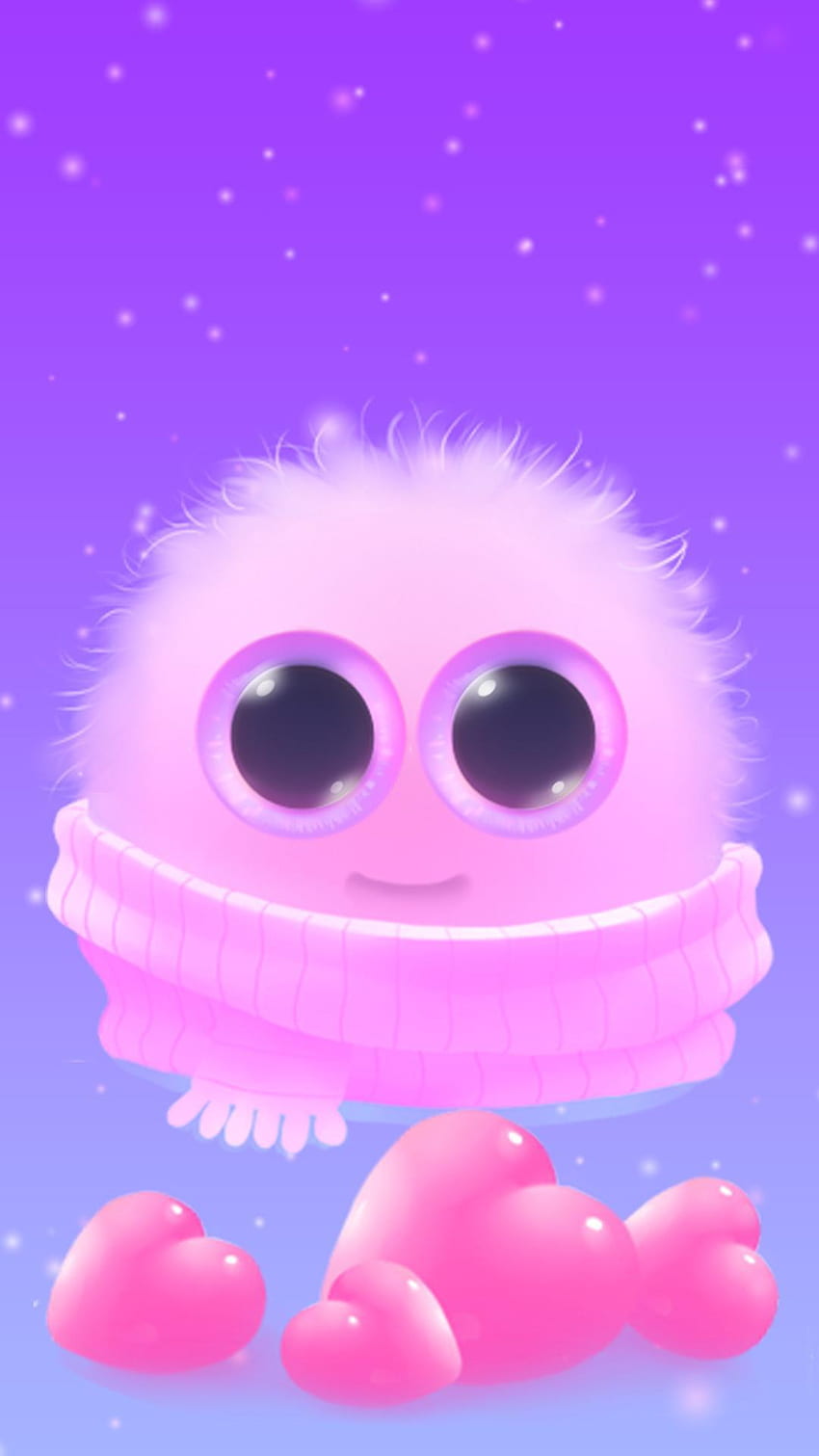 Fluffy Cutie APUS Live dla Androida, Cutie Pie Tapeta na telefon HD
