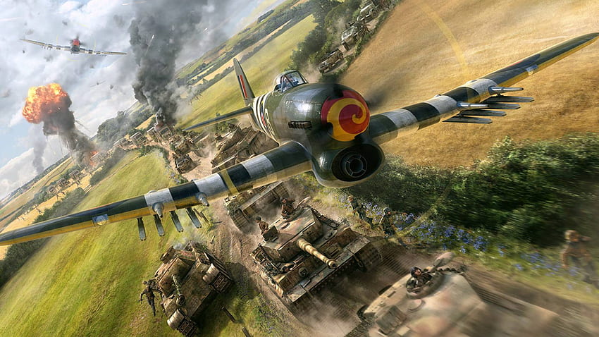 Pesawat Perang Dunia II Subjek IL 2, Pesawat Perang Dunia II Wallpaper HD