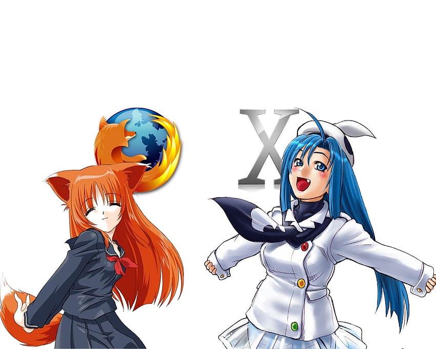 High Resolution D. 3D 3D, Anime Firefox HD wallpaper | Pxfuel