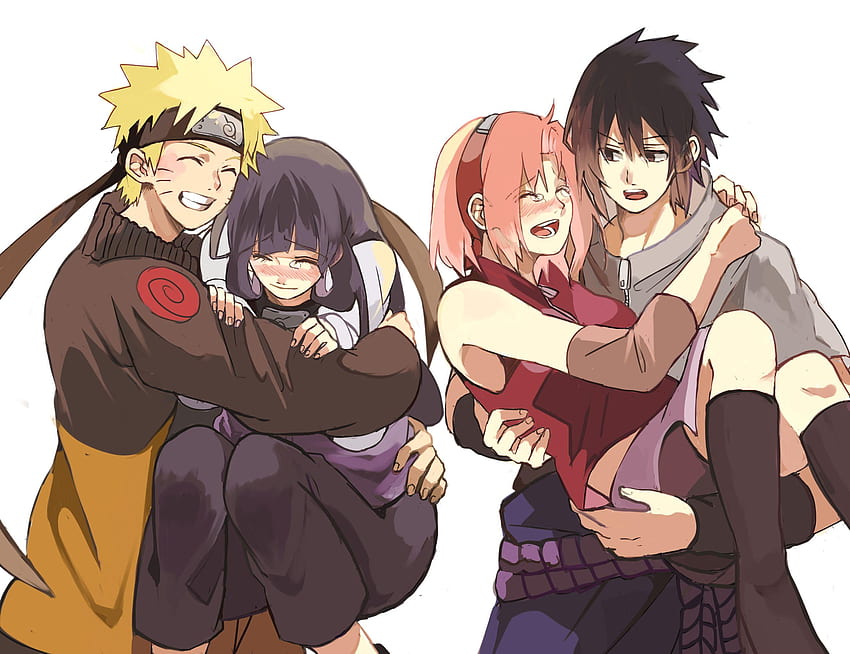 Naruto Dan Hinata, Naruto Hinata Sakura and Sasuke HD wallpaper