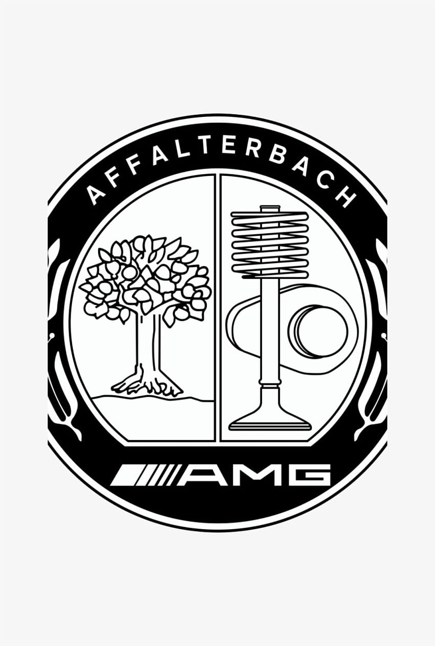 AMG Logo - AMG 50 Jahre Logo - transparentes PNG HD-Handy-Hintergrundbild