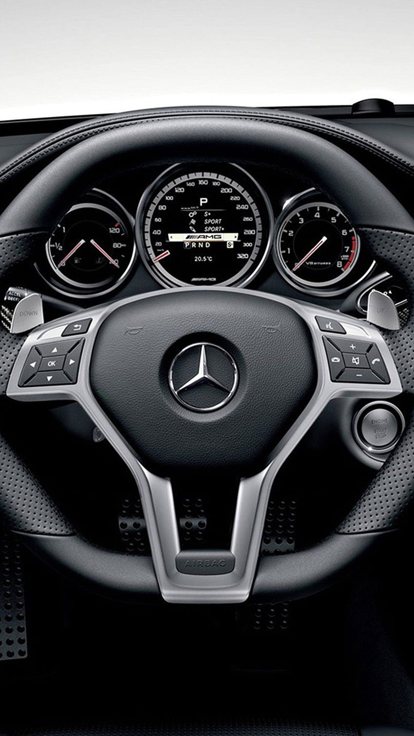 Mercedes benz cls63 amg ภายในสำหรับ Galaxy S5 Mercedes , Mercedes , Mercedes ภายใน วอลล์เปเปอร์โทรศัพท์ HD