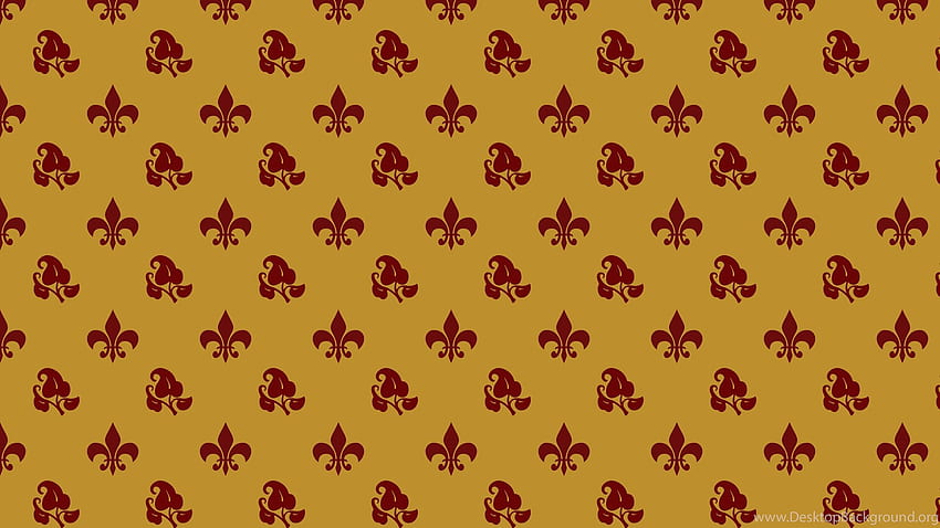 Maroon Fleur De Lis And Leaves Tileable Pattern By JayTheJedi On. Background, Fleur De Lys HD wallpaper