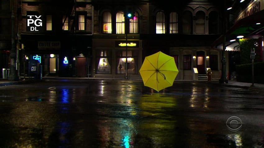 Guarda-chuva amarelo - Como eu conheci sua mãe papel de parede HD