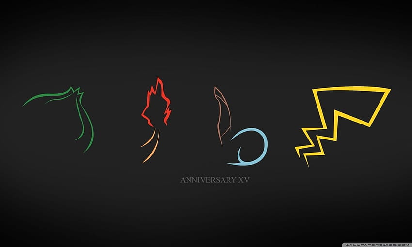 Pokemon XV Anniversary ❤ for Ultra TV, Awesome Pokemon HD 월페이퍼
