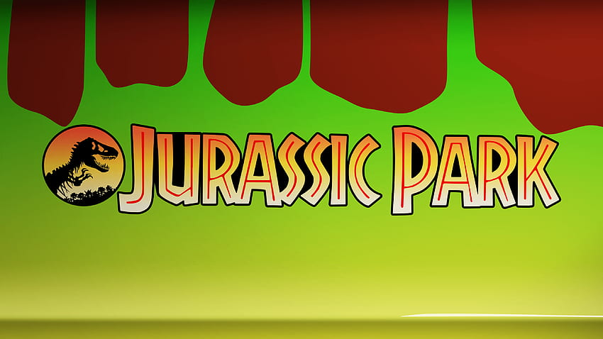 Jurassic Park -, Latar Belakang Jurassic Park di Kelelawar, Logo Jurassic Park Wallpaper HD