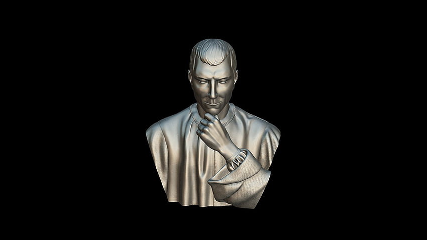 Niccolò Machiavelli - 3D model by matheus pedreira [8e77e06] HD wallpaper