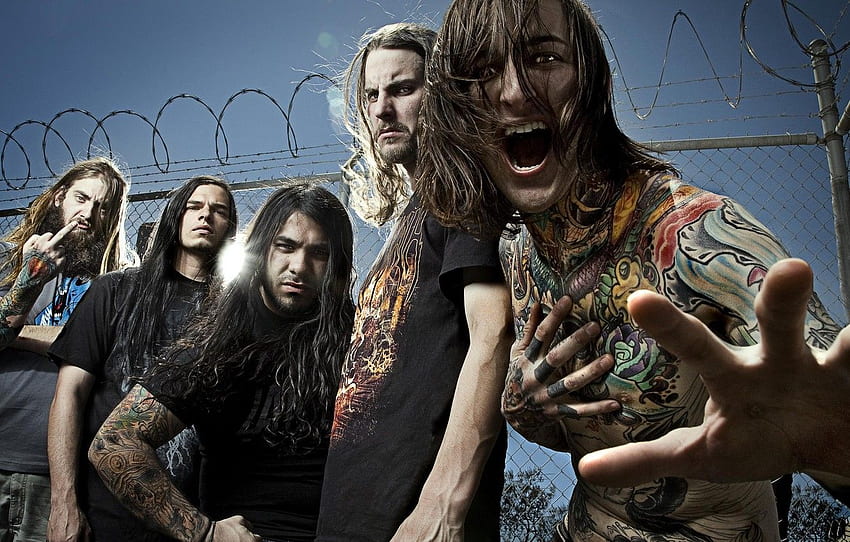 Music, Group, Deathcore, Suicide Silence HD wallpaper