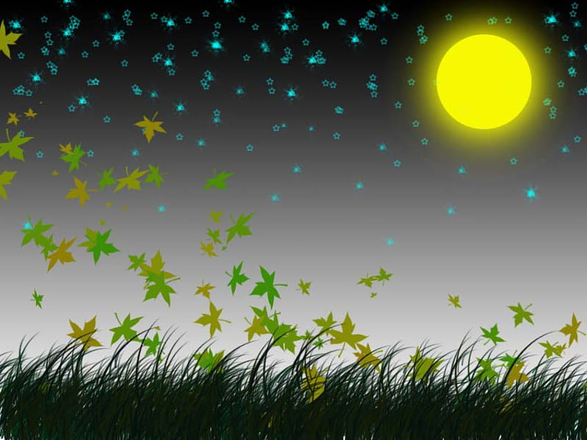 Mond-in-Mond, Paradies, Chiru, Tendulkar, Himmel HD-Hintergrundbild