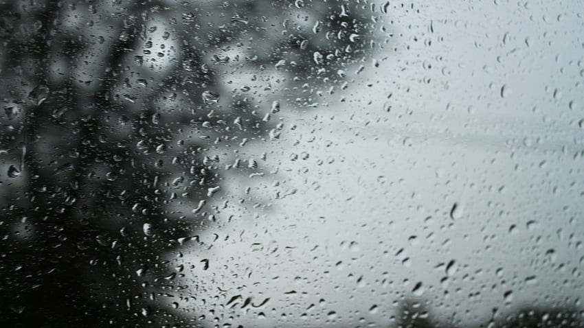 Deszcz, Krople, Tekstura, Tekstury, Szkło Tapeta HD