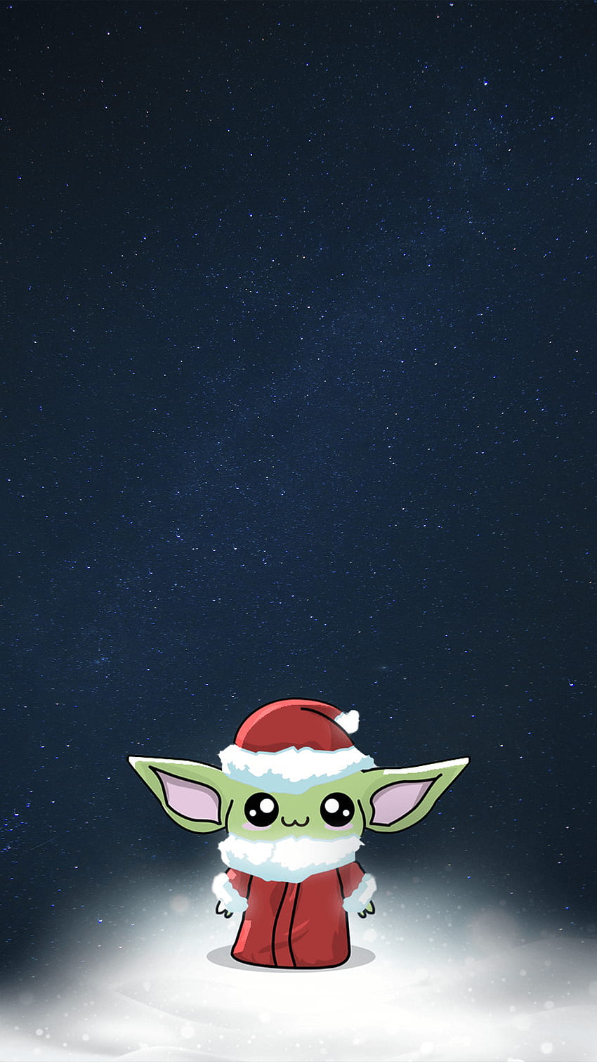 Baby Yoda Christmas, Chibi Baby Yoda HD phone wallpaper | Pxfuel