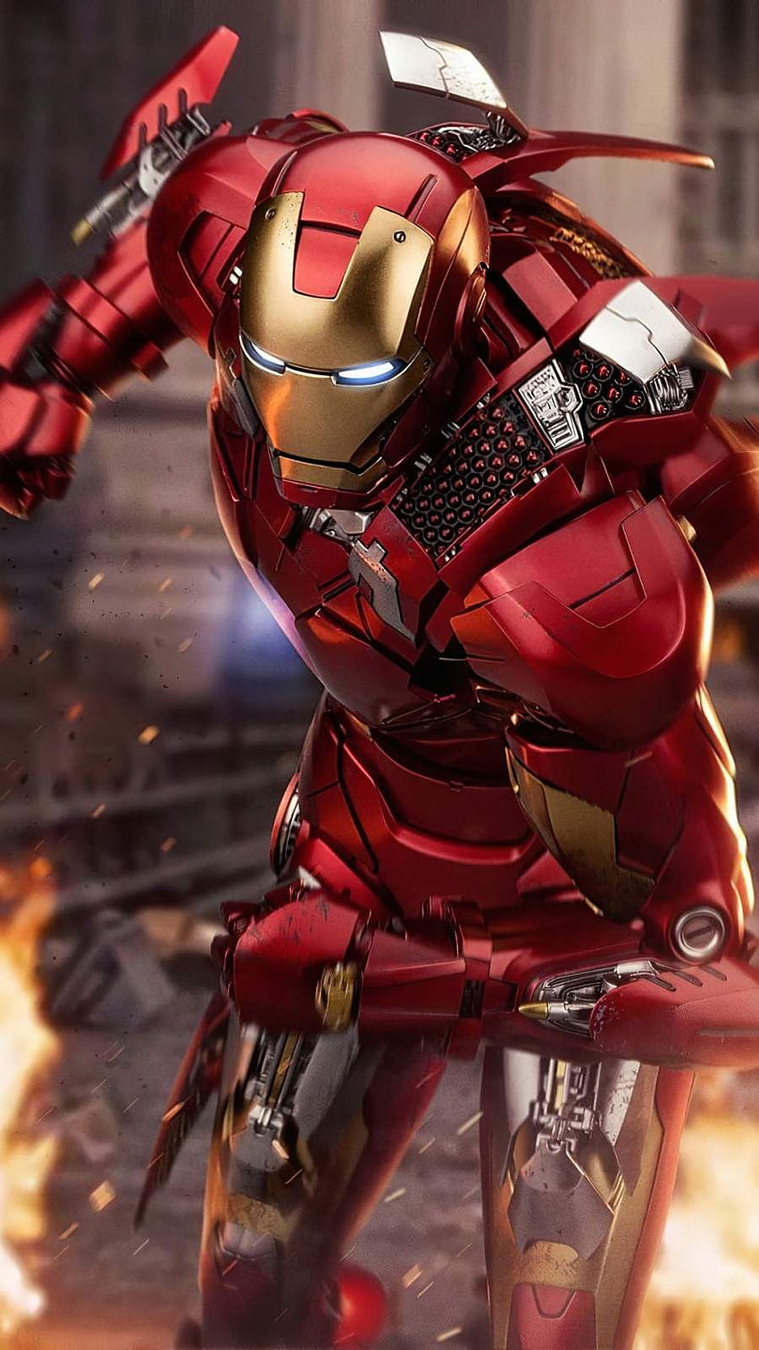 Iron Man iPhone, Iron Man-Telefon HD-Handy-Hintergrundbild