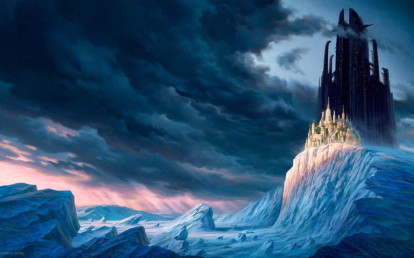 fantasy art scenery christophe vacher 01 - miisous92, Food Landscape HD wallpaper fantasy art scenery christophe vacher 01 - miisous92, Food Landscape HD wallpaper