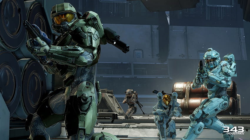 Halo 5: Guardians The Experience E3 2015、ブルー チーム 高画質の壁紙