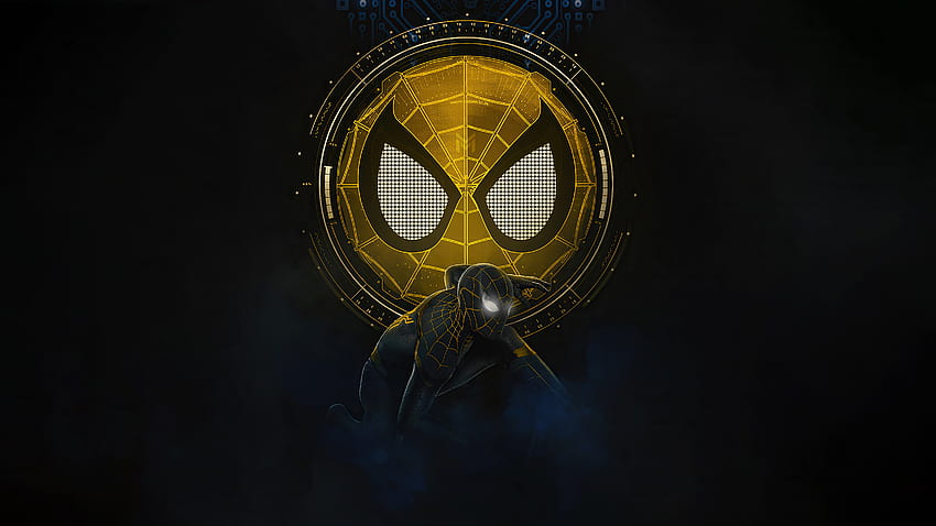 Filmplakat, dunkel, Spider-Man: No Way Home, 2021 HD-Hintergrundbild