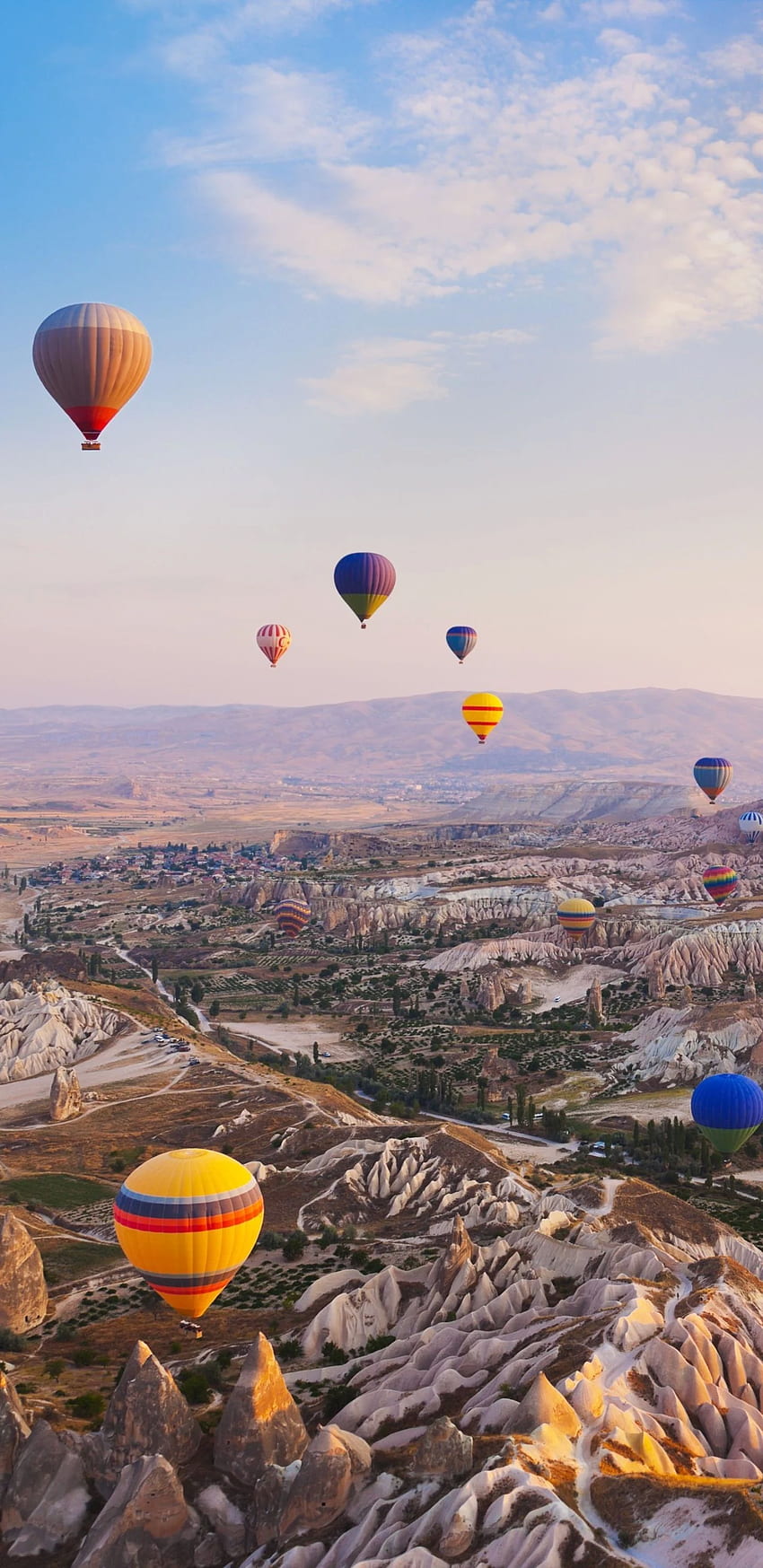Vehicles Hot Air Balloon (), Cappadocia HD phone wallpaper