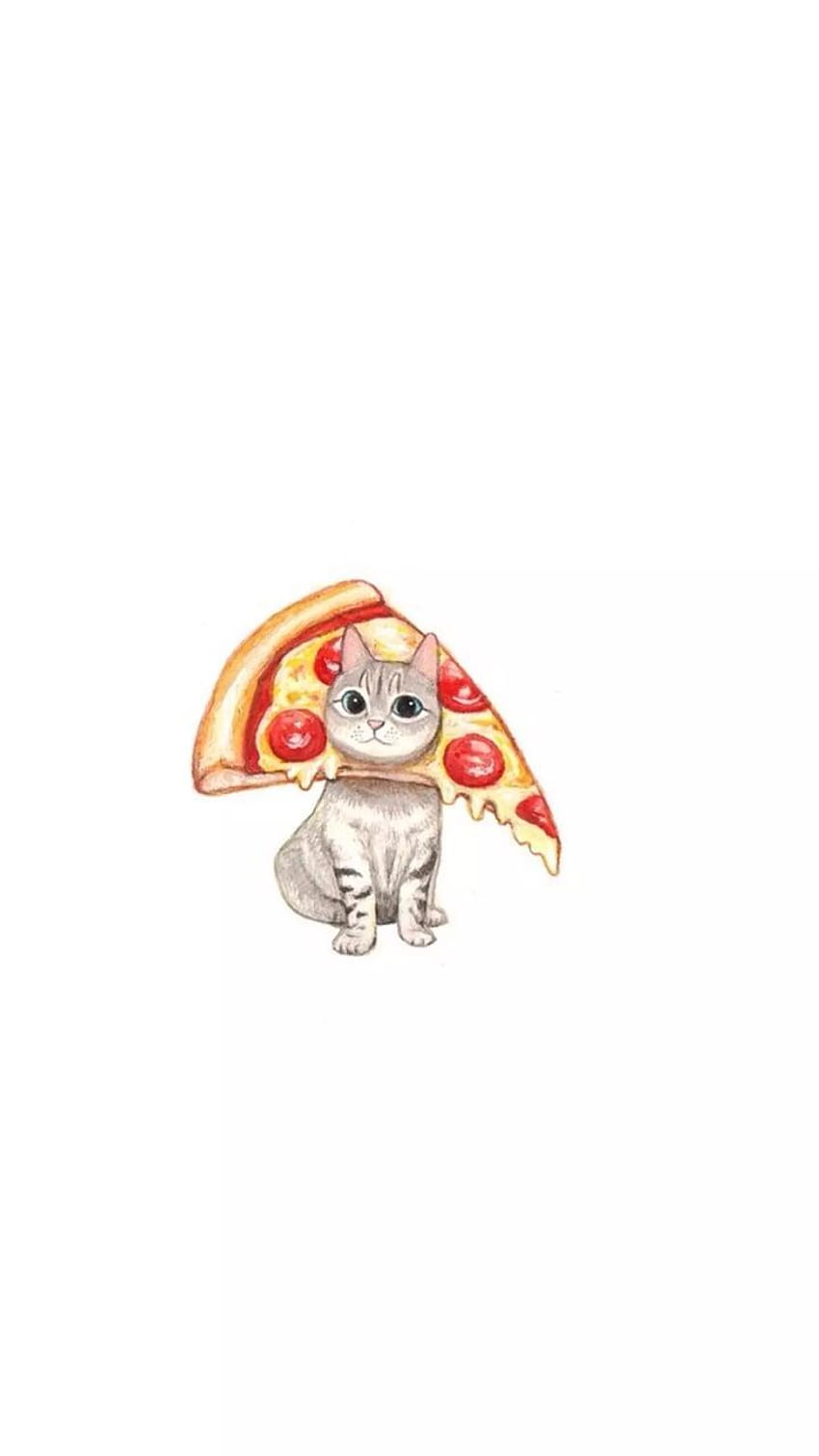 Pizza Tumblr Box - Cat HD phone wallpaper