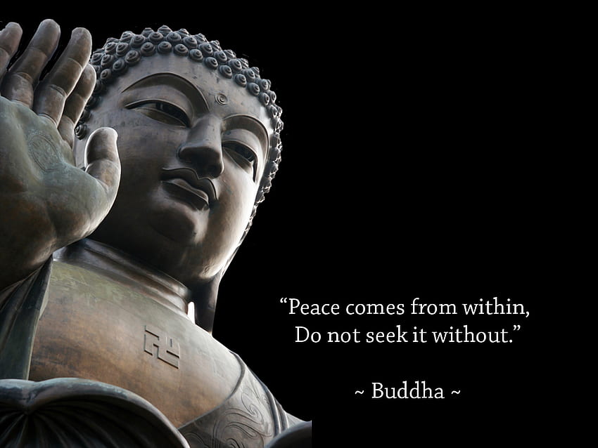 Citações budistas Buda. Citações Gram, Budismo Paz papel de parede HD