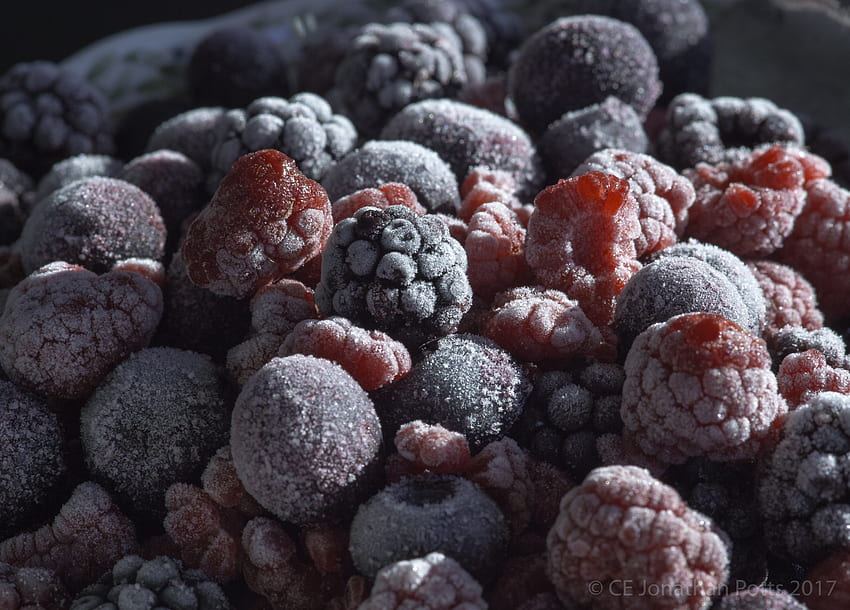 Food, Blueberry, Raspberry, Bilberries, Berries, Blackberry, Frozen HD wallpaper