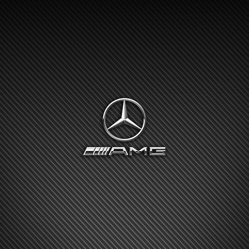 iPhone 7 Plus için Karbon Fiber BMW M ve Mercedes AMG, Mercedes-Benz Logosu HD telefon duvar kağıdı
