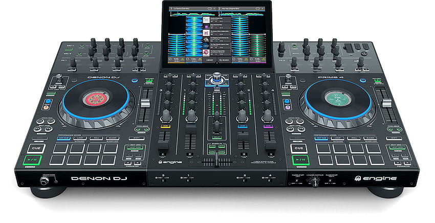 PRIME 4. Sistem DJ Mandiri. Konsol Cerdas, Denon DJ Wallpaper HD