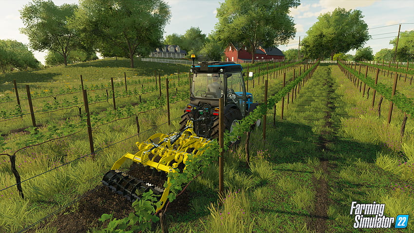Farming Simulator 22: nowe uprawy, rozgrywka sezonowa i nie tylko. Gracz.Jeden Tapeta HD