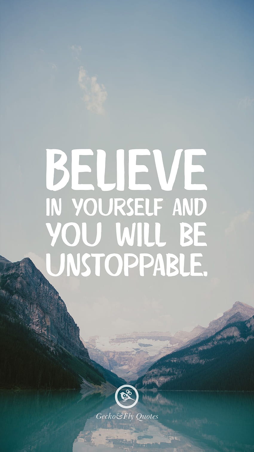 Inspirational And Motivational iPhone, Belief HD phone wallpaper