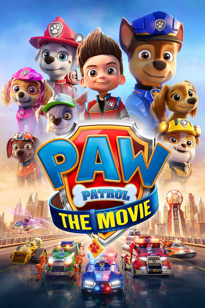 Paw Patrol: The Movie, nick, nickelodeon, Ryder, animacja Tapeta na telefon HD