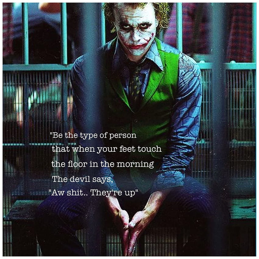 Heath Ledger Joker Quotes HD phone wallpaper | Pxfuel