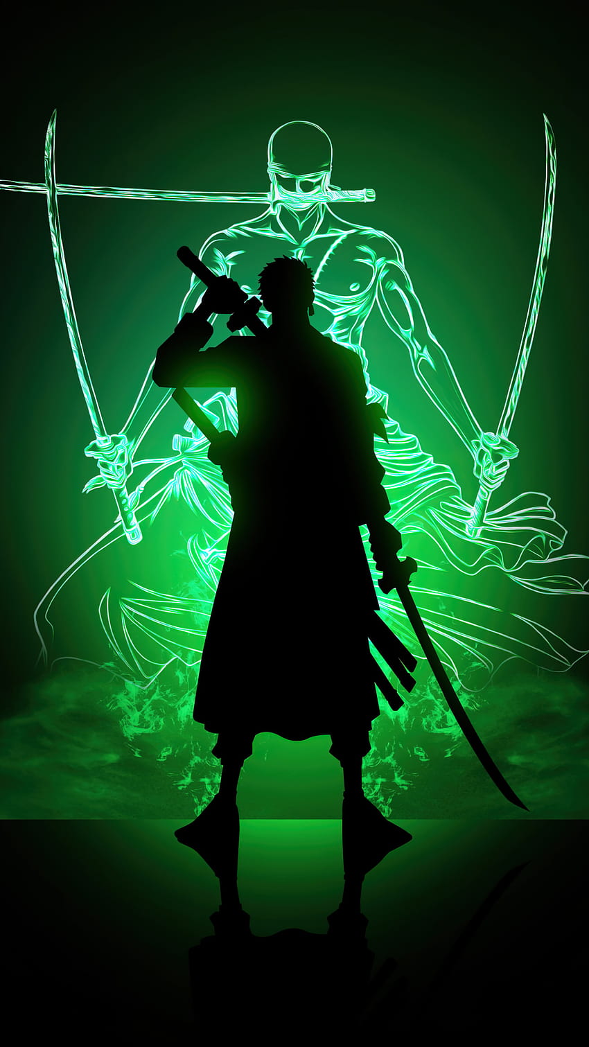 Zoro, arte, organismo fondo de pantalla del teléfono