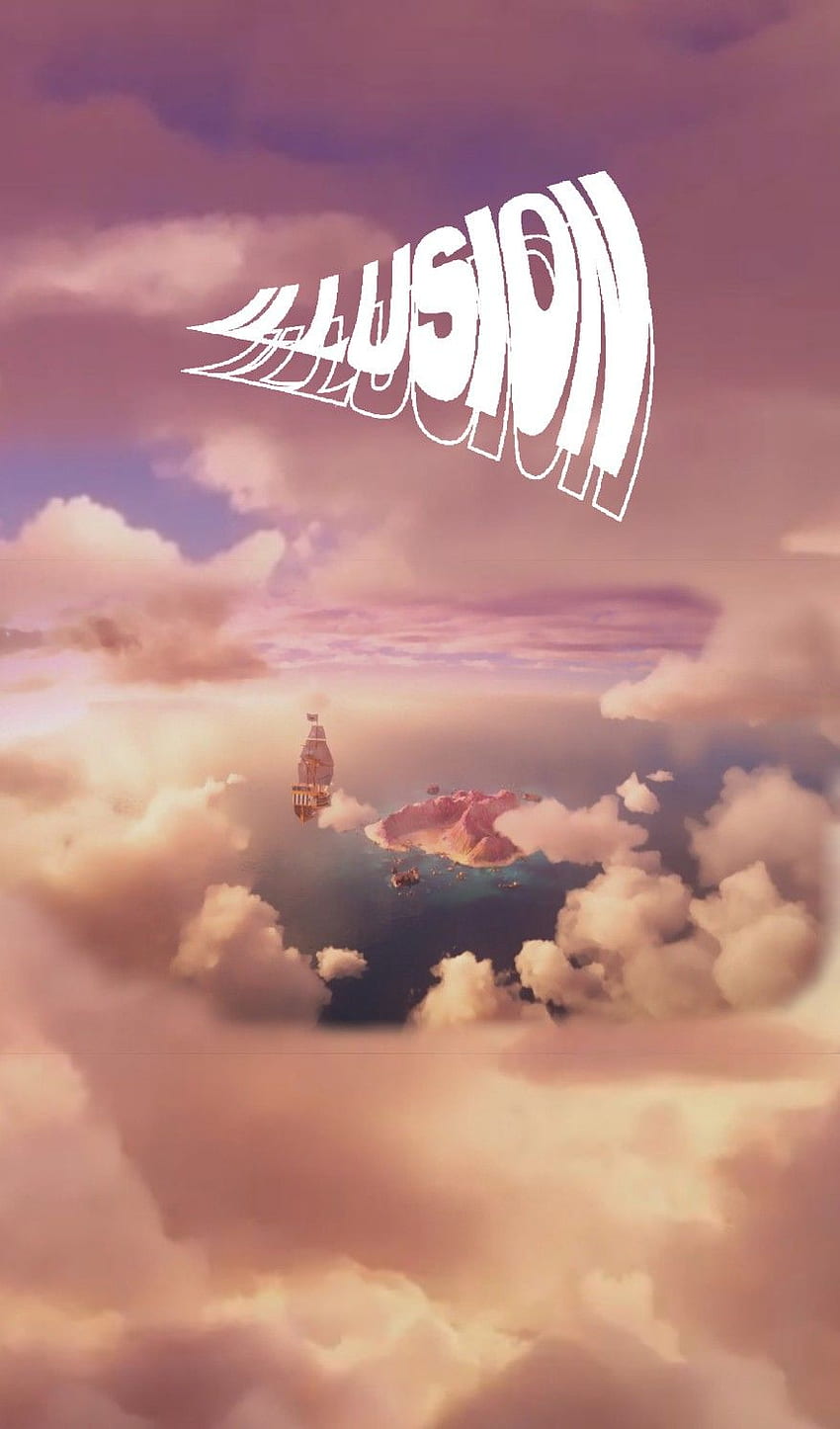 ATEEZ-ILLUSION. Kpop, Illusionen, ästhetisches Pastell, Ateez Illusion HD-Handy-Hintergrundbild