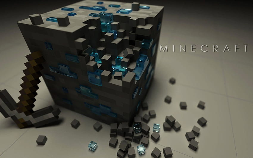 Von Minecraft, Minecraft Diamond HD-Hintergrundbild