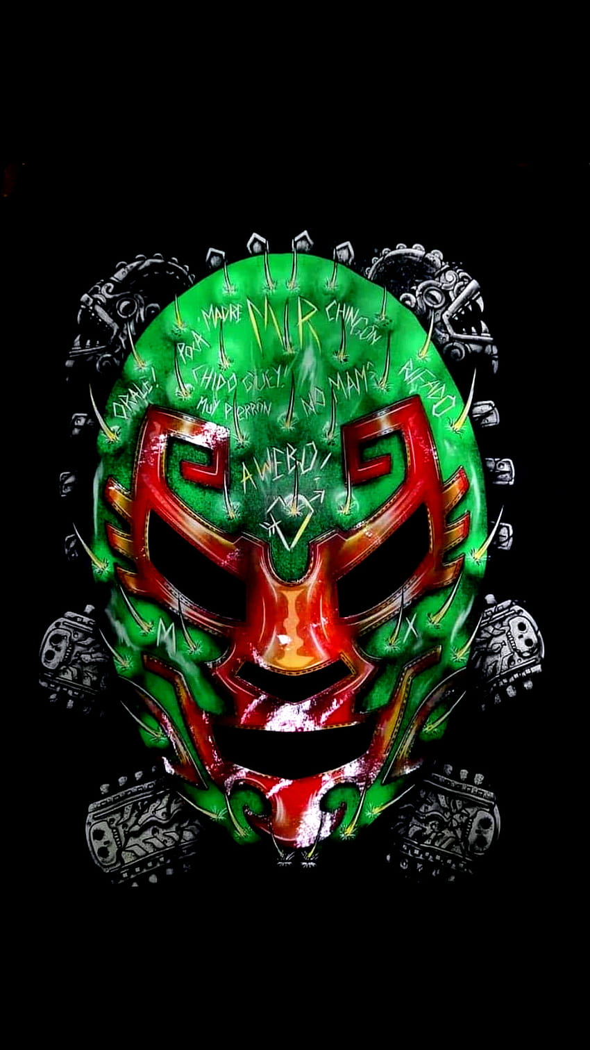 Máscara Lucha Libre, arte, personagem_ficcional Papel de parede de celular HD