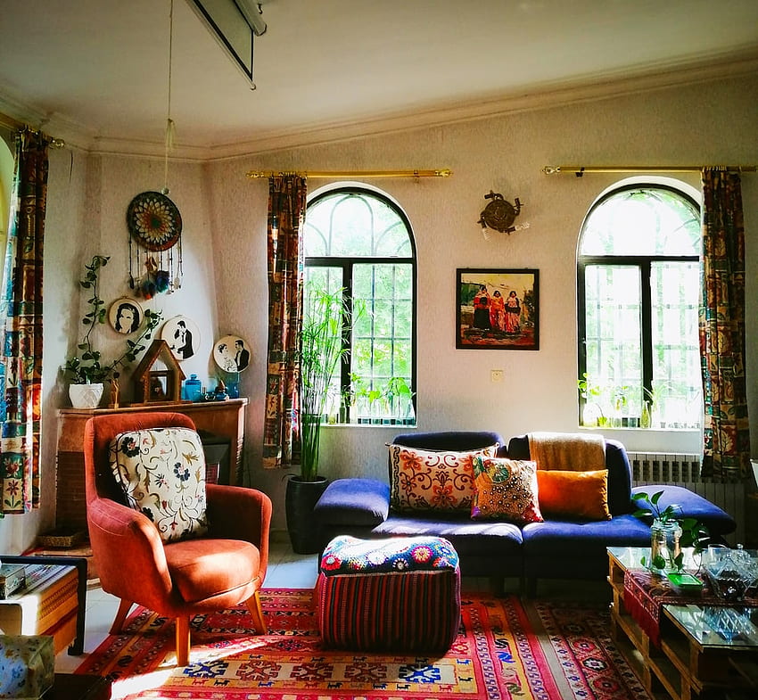 Bohemian Interior, Bohemian Home HD wallpaper