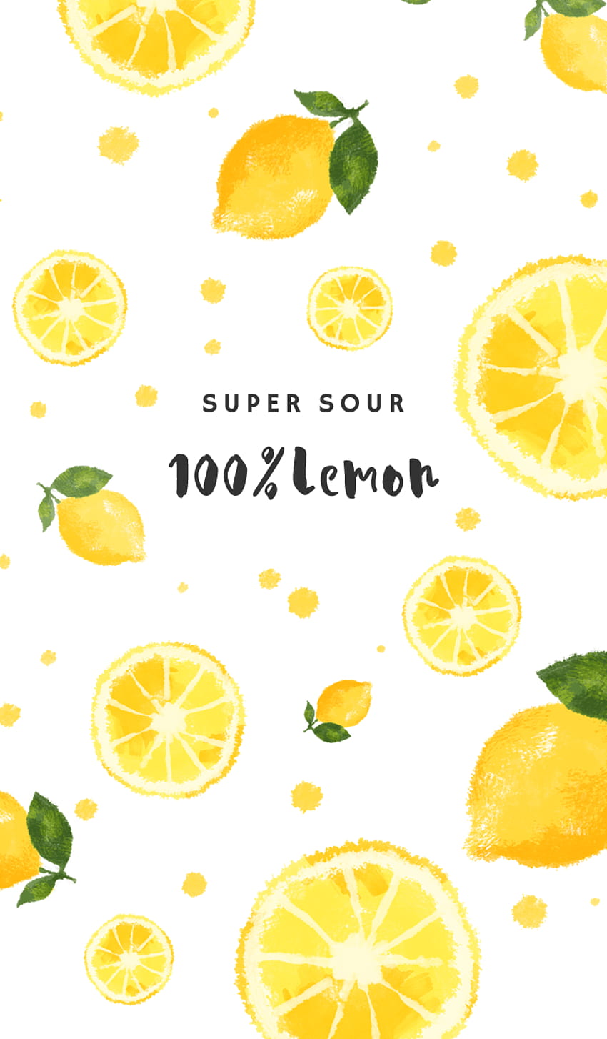 Watercolor fruit pattern lemon summer print for the textile fabric  wallpaper poster background  pattern on color background Stock  Illustration  Adobe Stock