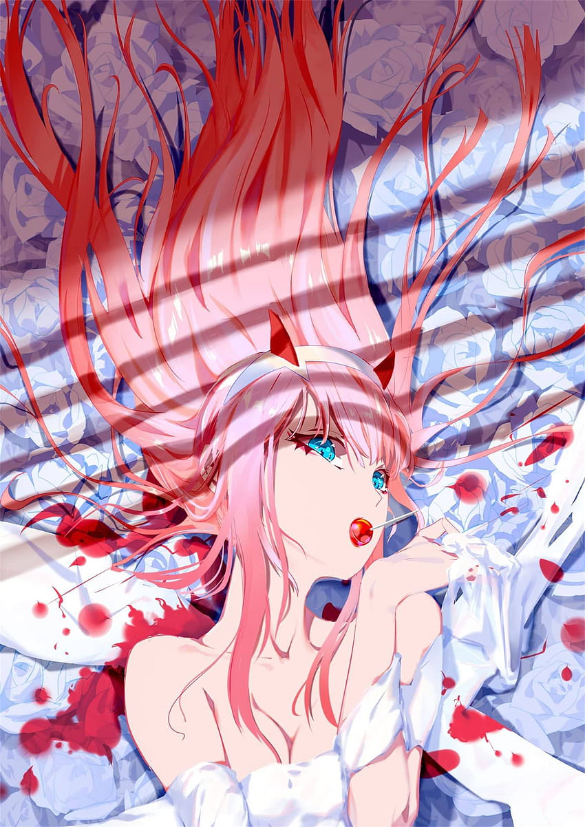 Zero Two - Darling In The FranXX [Mobile ] [No Text HD phone wallpaper