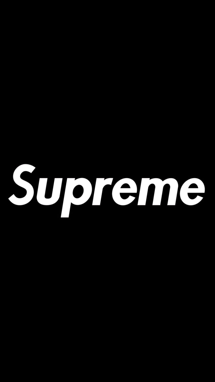 Supreme. Supreme , Black , Hypebeast, Supreme Emoji HD phone wallpaper ...