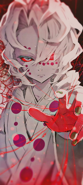 Colourfuleye Demon Slayer Anime Rui Grey Cosplay Contact Lenses