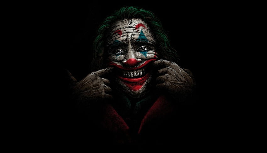 Joker Happy Face Laptop, Superhelden HD-Hintergrundbild