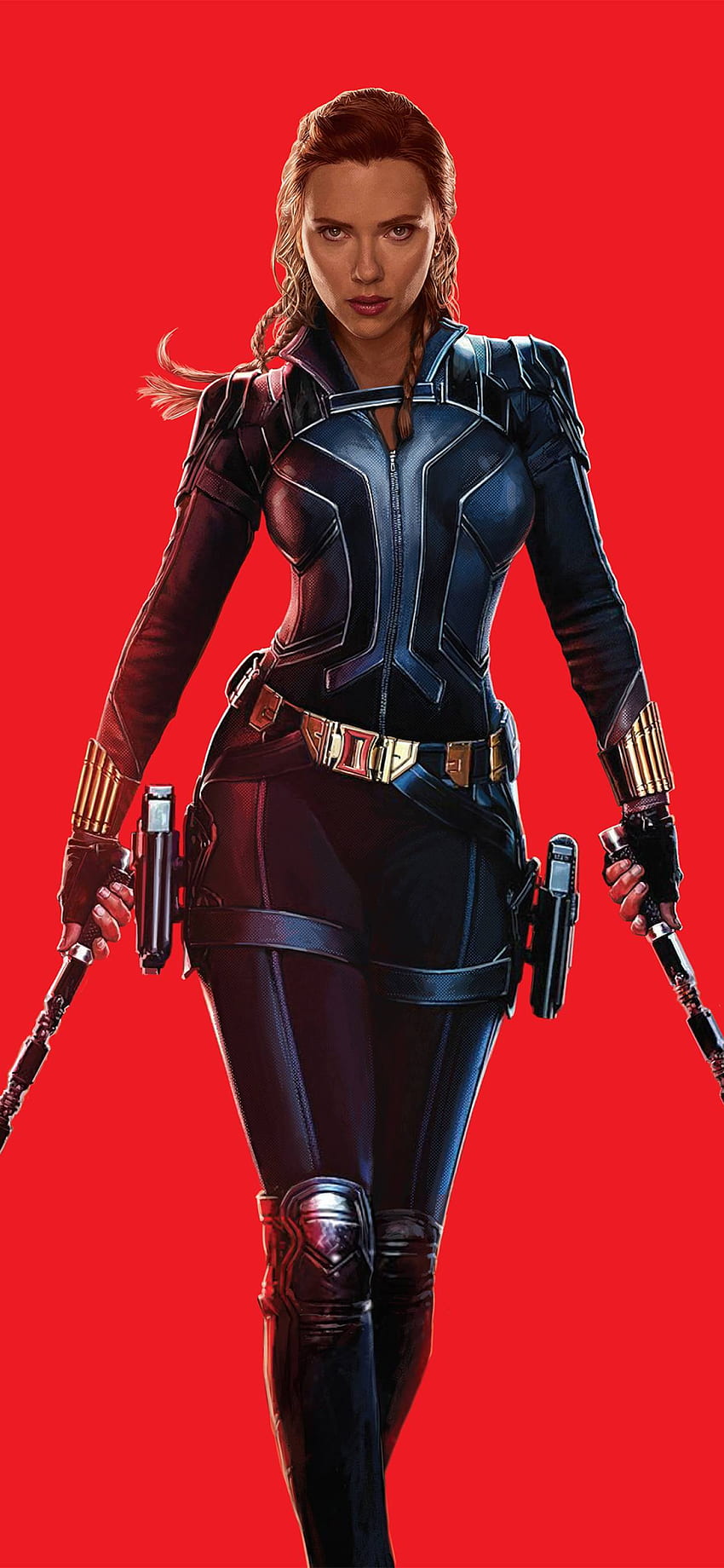 Scarlett Johansson como Natasha Romanoff Black Widow iPhone XS MAX , Filmes , e Background - Den Papel de parede de celular HD