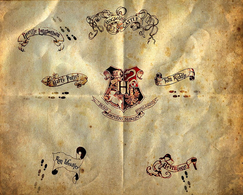 3. "Mischief Managed" with a small Marauder's Map - wide 5
