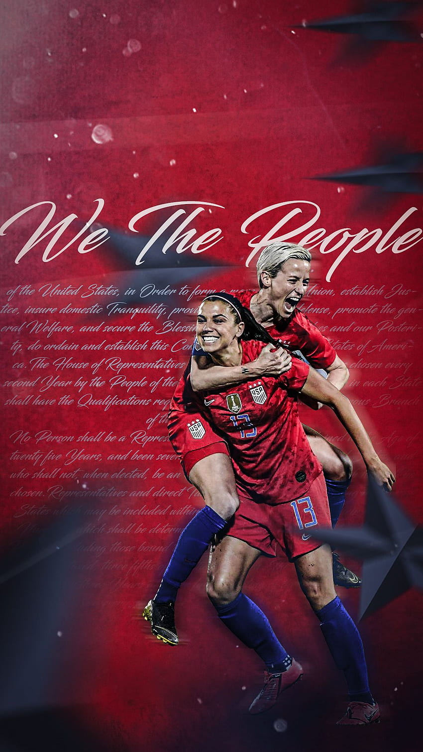 We The People USWNT Poster HD phone wallpaper