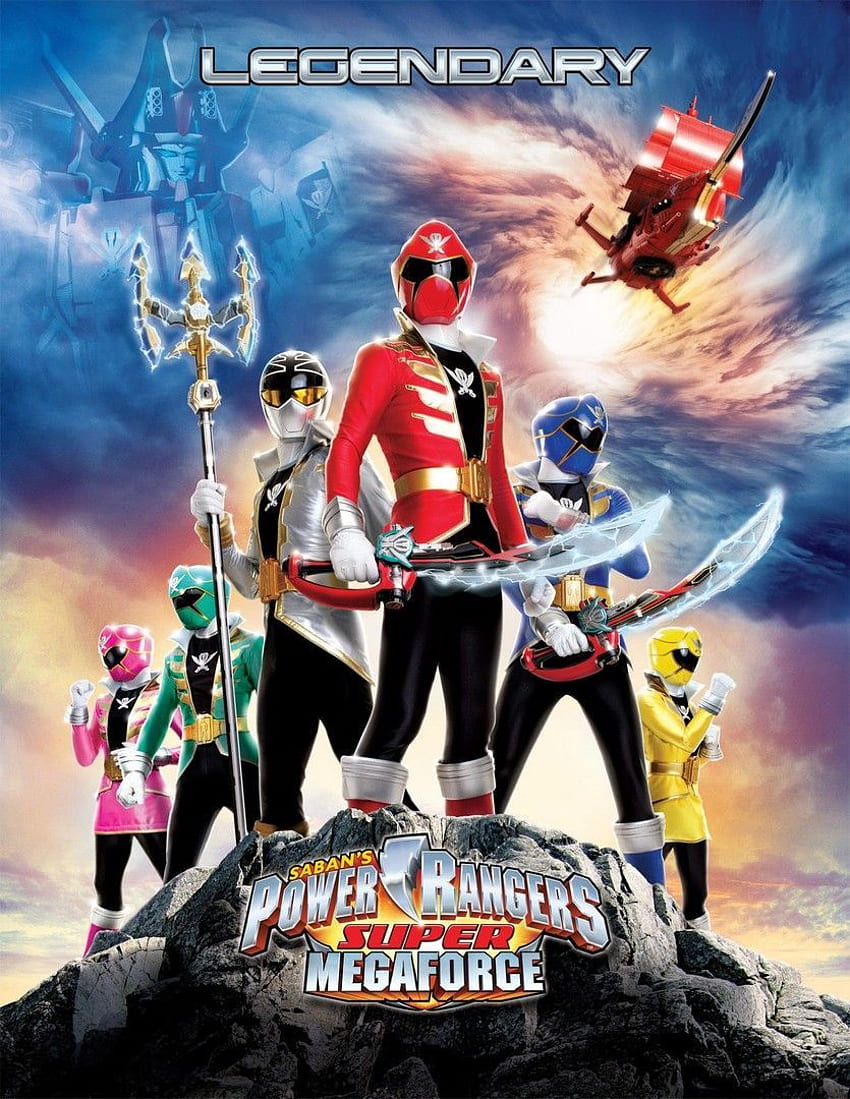 Power Rangers . Power rangers super megaforce, Power rangers megaforce, Power rangers poster HD phone wallpaper