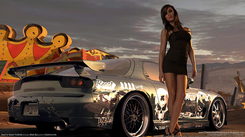 need for speed prostreet girls, games, video HD wallpaper