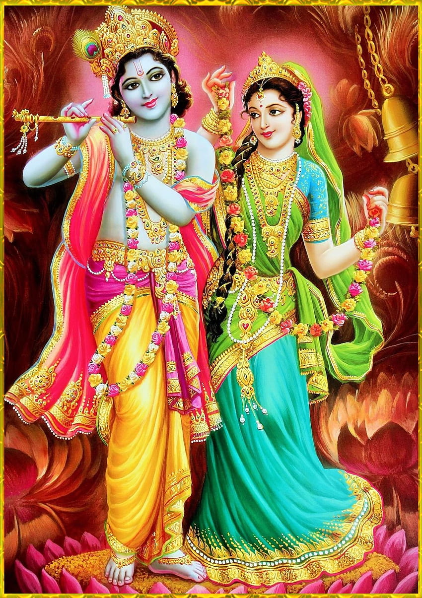KRISHNA ART (Post con tag RADHA). Radha krishna arte, Krishna hindu, pittura di Krishna radha, Lord Radha Krishna Sfondo del telefono HD