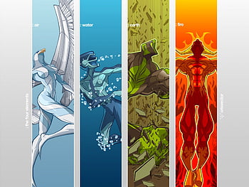 The four elements HD wallpapers | Pxfuel
